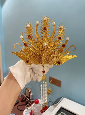 发饰套装复古汉服发饰凤冠霞帔