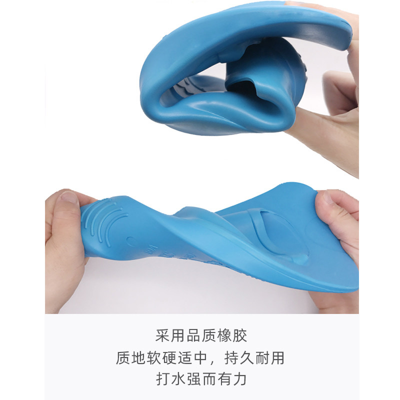 英发游泳训练短浮潜自由泳儿童脚蹼 威尔天利运动脚蹼