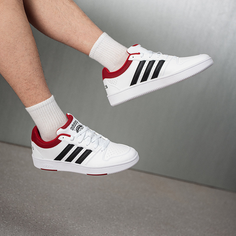 阿迪达斯板鞋男鞋 2026春季新款HOOPS CLASSIC运动鞋篮球风休闲鞋,淘宝优惠券,粉丝福利购,淘宝优惠卷