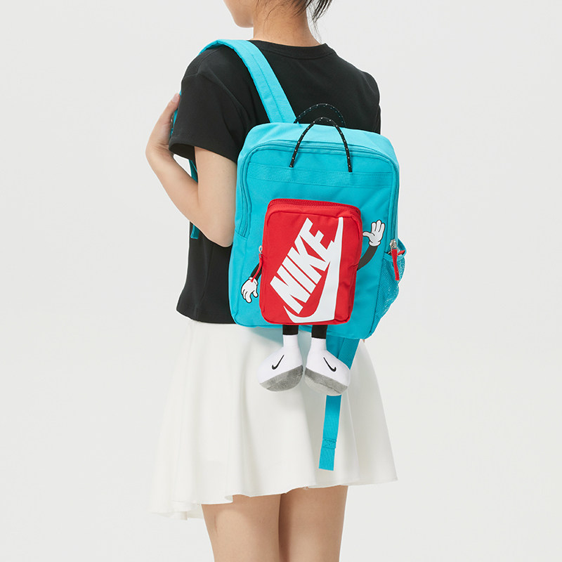 Lucky Leaf|Nike children's student backpack school bag new big children's sports bag outdoor travel backpack