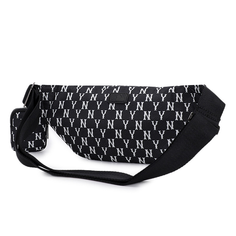 Lucky Leaf | MLB Messenger Bag Men's and Women's Bag 2026 Summer New Old Flower Bag Sports Waist Bag Chest Bag Shoulder Bag