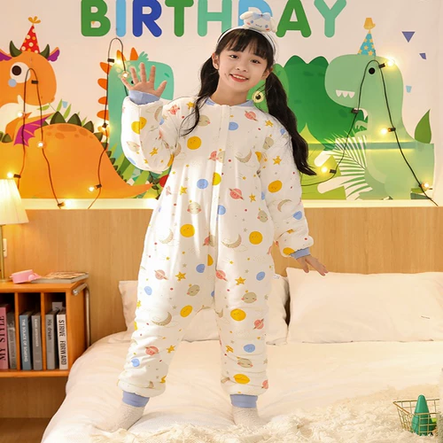 Детский марлевый спальный мешок, детское летнее одеяло, подходит для подростков