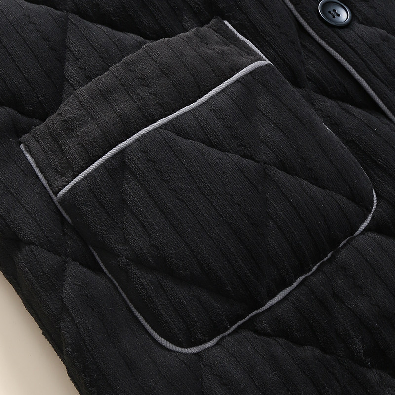 芬腾男士睡衣冬季加厚珊瑚绒冬天中年加绒男款大码夹棉家居服套装,淘宝优惠券,粉丝福利购,淘宝优惠卷