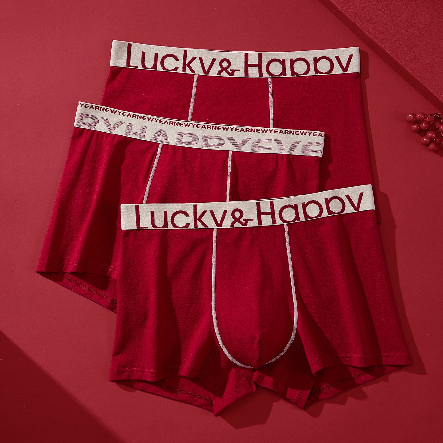 芬腾内裤男士纯棉抗菌裆大红色结婚本命年平角裤新款加大码四角裤,淘宝优惠券,粉丝福利购,淘宝优惠卷