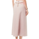 Women's pink zipper classic long skirt with two pockets, ladylike style, advanced customization, elegant and elegant, spring and autumn women's clothing
