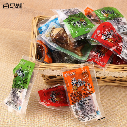 【白马湖】醉鱼干绍兴特产休闲零食即食鱼干小鱼片小包装散装醉鱼 - 图1