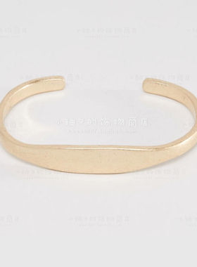 男士中性风纯铜手镯