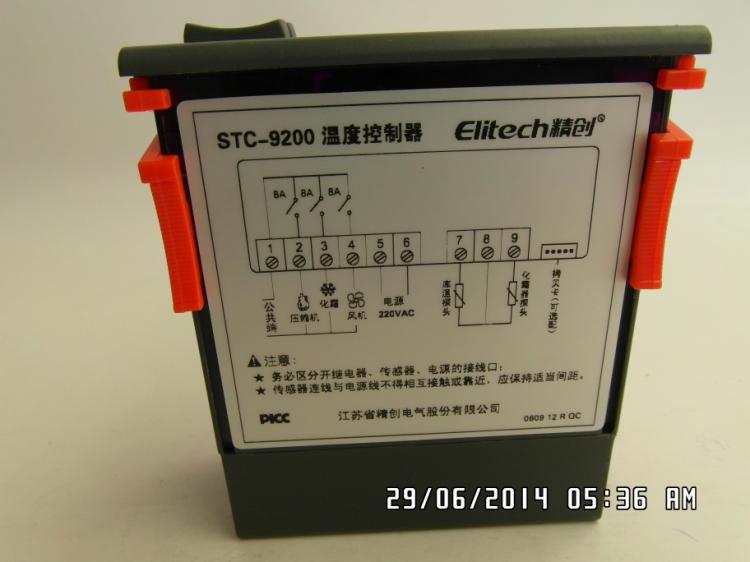 Elitech精创STC-9200冷库雪柜温控器制冷化霜风机双传感器温度校 - 图2