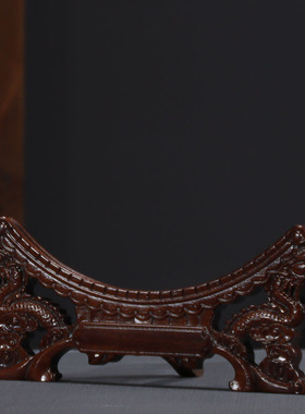 景德镇木质装饰摆件中式博古架