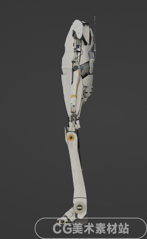 Blender模型portal2 游戏角色机器人3D模型素材 - 图1