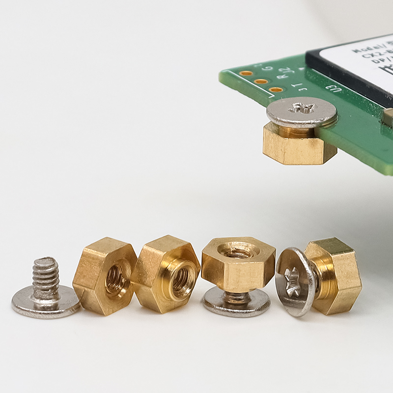 M2固态硬盘固定矮铜柱螺丝华硕技嘉硬盘盒转接卡转换板SSD螺柱 - 图2