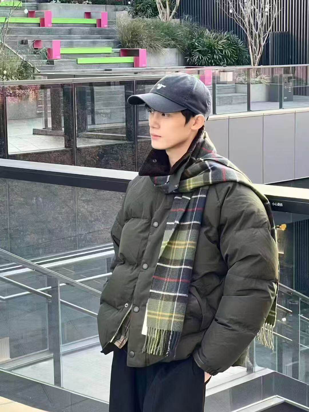 上海现货英国Barbour OS Down Transport男士宽松羽绒服MQU1799 - 图1