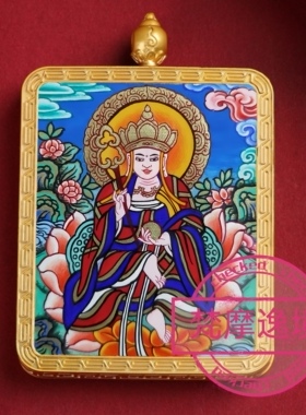 唐卡手绘DIY地藏王菩萨唐卡吊坠画芯描金涂色佛像白描唐卡白描