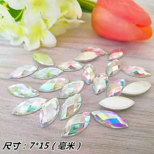 Флэш -буровой лошадь глаз ab caiyar flat -wortlemptom Dail Diy Декоративные аксессуары, сумки, аксессуары для бурения с атмосфером