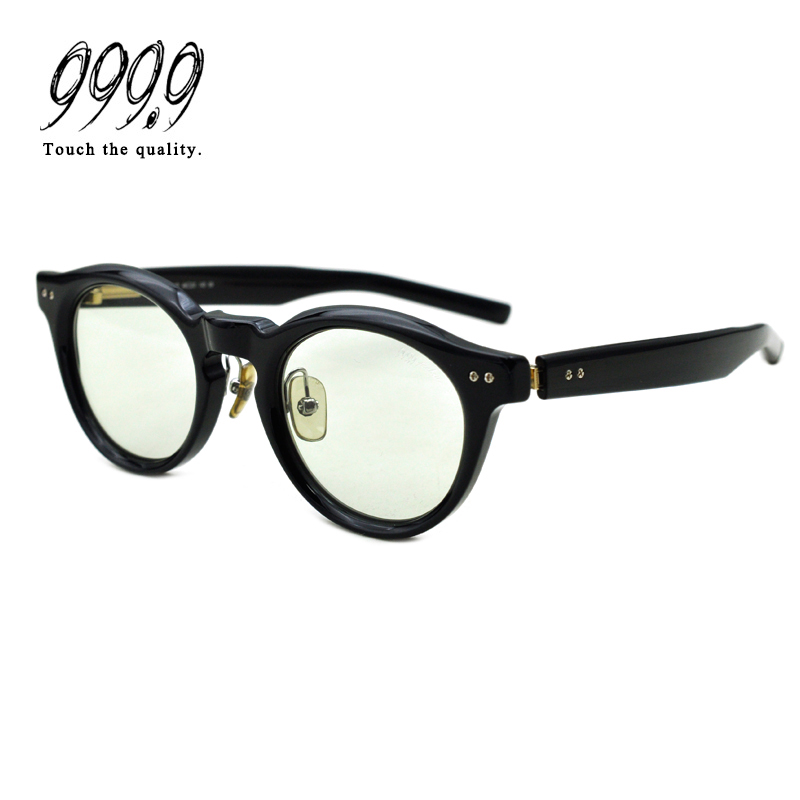 999.9 FOUR NINES眼镜框日本手工时尚潮全框男女近视眼镜架F-50NP - 图0