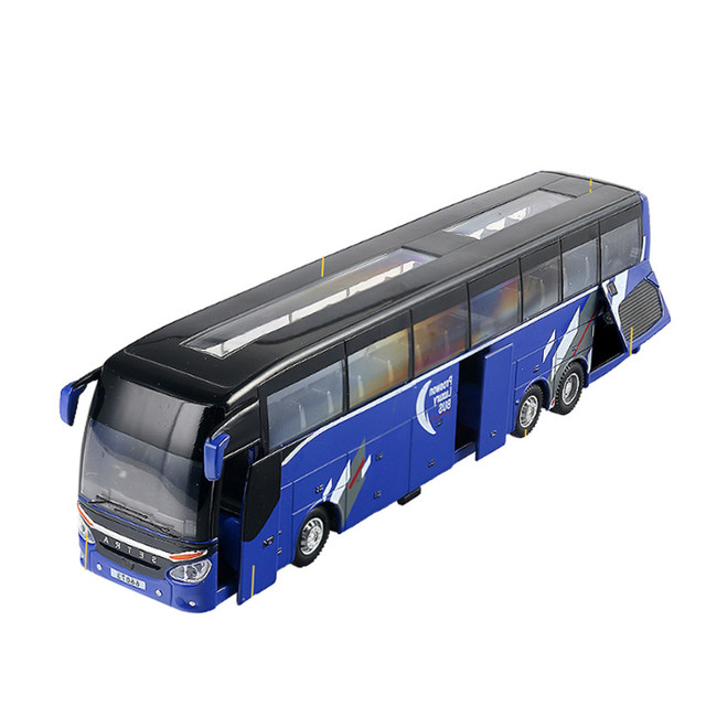 Alloy 143 bus model toys