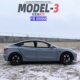 Tesla MODEL3/Y/S/X alloy car model