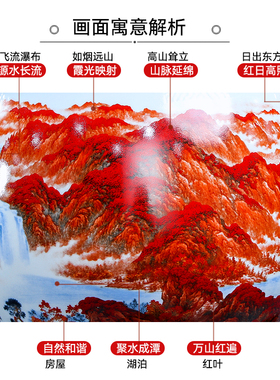 景德镇陶瓷器鸿运当头聚宝盆摆件办公室新中式客厅酒柜玄关装饰品