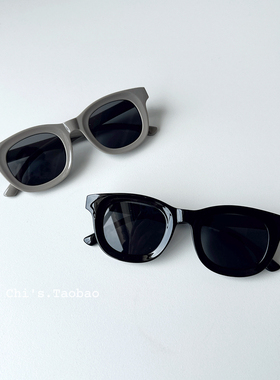 糖果冰淇淋色系墨镜女高级感小脸圆脸2024新款防紫外线太阳眼镜潮