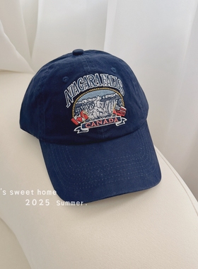 小头围2025新款小众猫咪棒球帽