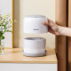 Desktop trash can household mini simple modern with lid