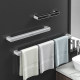 Towel rack punch-free toilet bathroom suction cup hanging rack bath towel rack simple creative wall hanging single rod storage rod