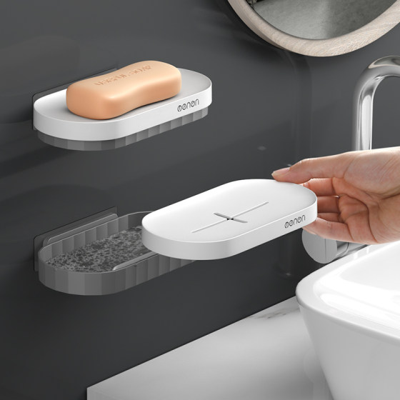 2022 new soap dish double layer drain