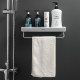 Bathroom punch-free storage rack multifunctional towel rack