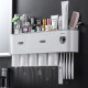 Toothbrush rack without punching mouthwash cup for brushing toothpaste