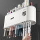 Toothbrush holder bathroom punch-free wall-mounted storage rack
