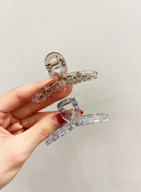 气质小号简约刘海法式抓夹