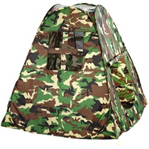 Children Camouflage Game Tent Outdoor Camping Game House Army Green View G Bird Toy Room With Window Matching Nail Poo