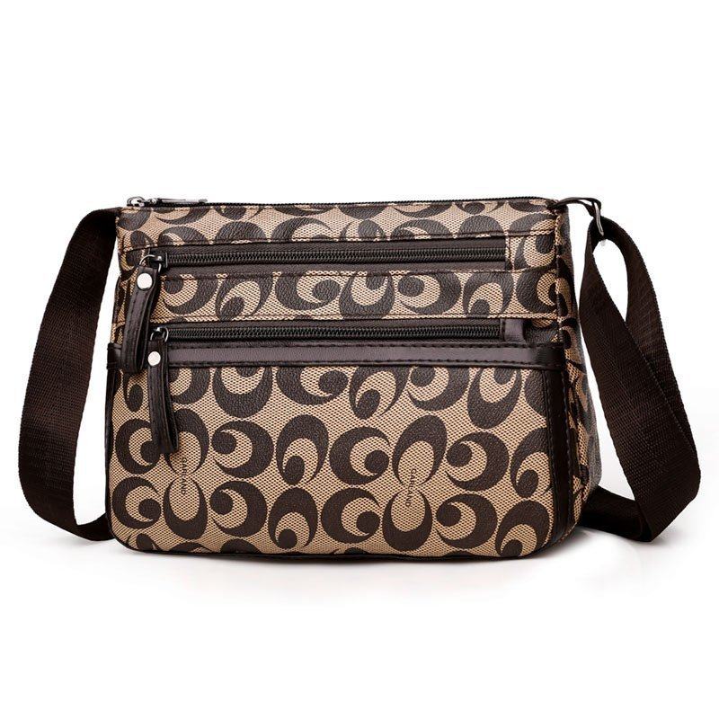 妈妈包包中老年人女包多口袋肩斜挎包2024新款简约大气女士单肩包,淘宝优惠券,粉丝福利购,淘宝优惠卷