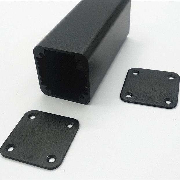 正方形铝合金外壳铝型材盒子铝盒长方形壳体氧化开孔丝印打标打样,淘宝优惠券,粉丝福利购,淘宝优惠卷