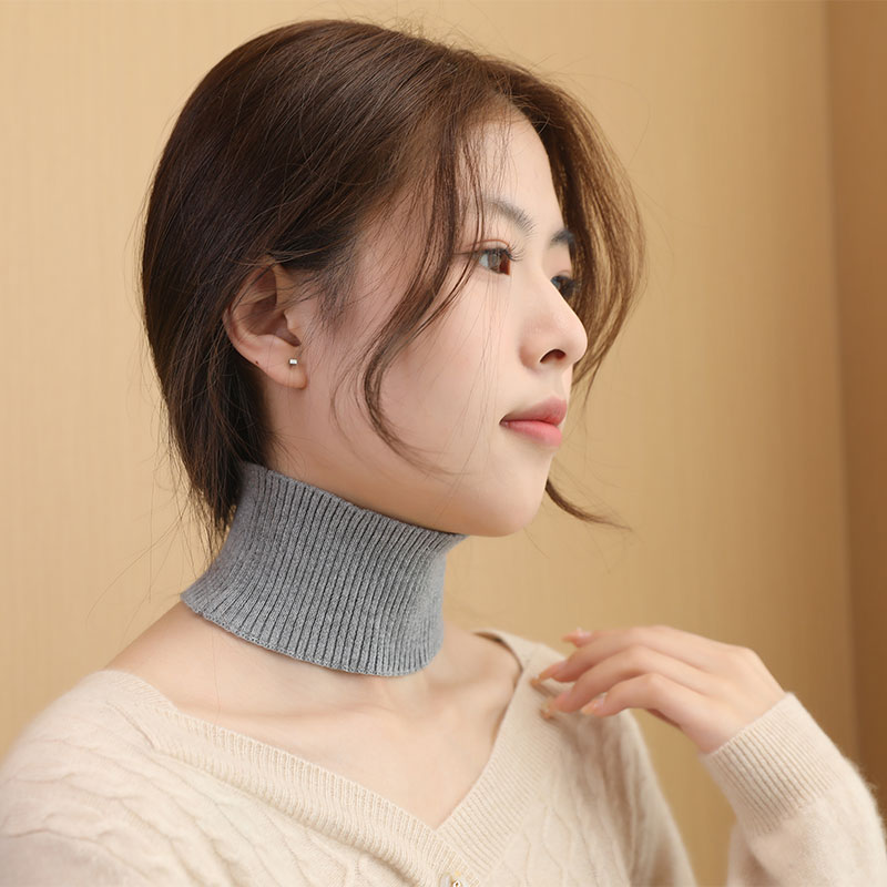 纯棉护颈椎小围脖男女冬季空调房护脖防寒护颈纹月子保暖脖套神器