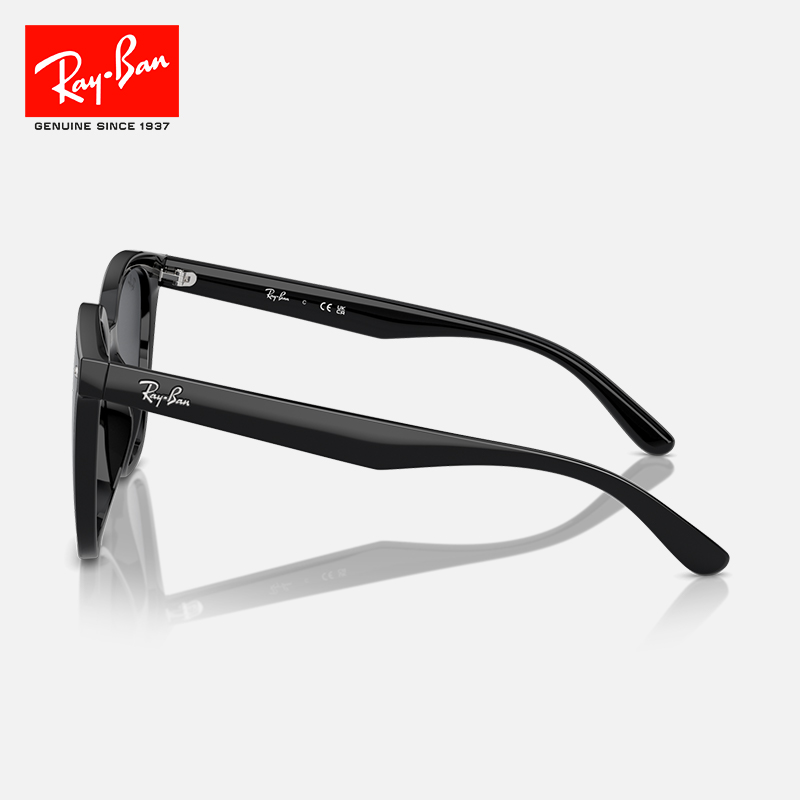 【成毅同款2024新品】RayBan雷朋太阳镜男女款不规则墨镜0RB4423D-图2