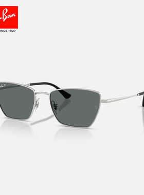 RayBan雷朋不规则形金属太阳镜