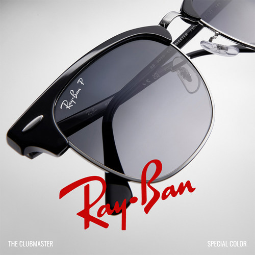 RayBan雷朋墨镜太阳镜达人眼镜眉毛框板材方形男女0RB3016可定制 - 图1