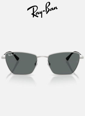 RayBan雷朋不规则形金属太阳镜