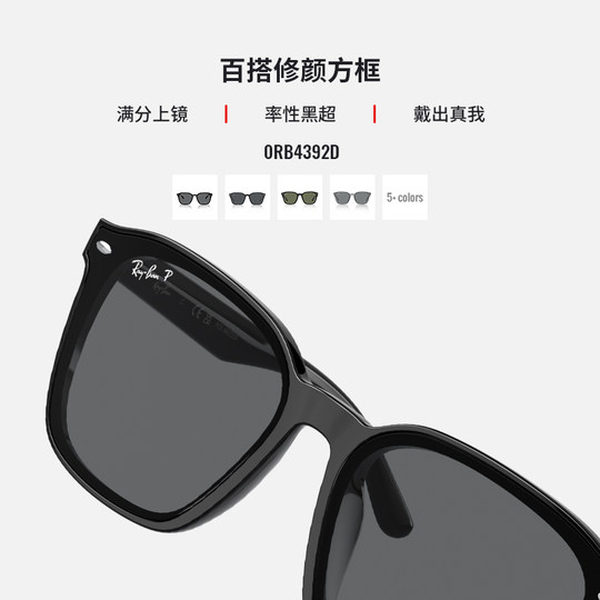 RayBan Sunglasses Square Black