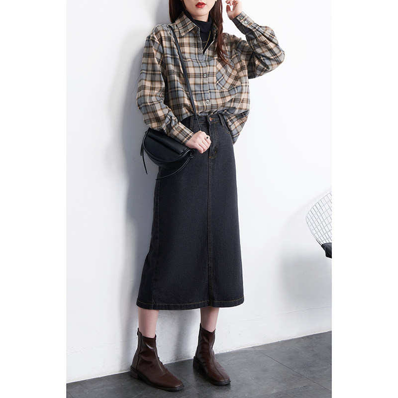 chartres叠穿2021新款春秋磨毛衬衣 chartres衬衫