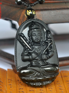 属虎本命佛守护神虚空藏菩萨吊坠