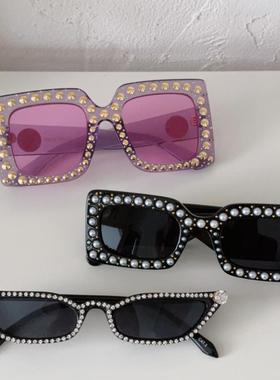 25SUMMER【no退换】孤品清仓捡漏 Y2K千禧复古墨镜彩色太阳镜眼镜