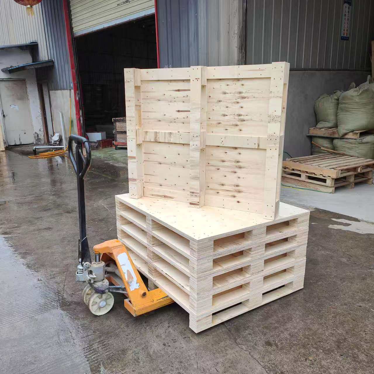 出口免熏蒸木托盘叉车板多层胶合板木托货架物流架木质卡板定制,淘宝优惠券,粉丝福利购,淘宝优惠卷