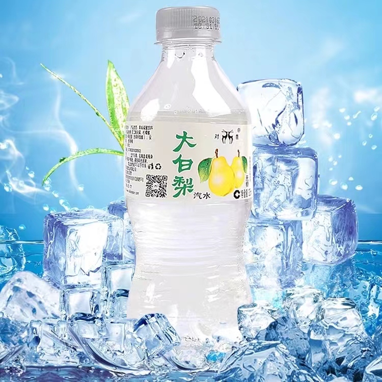 正宗大连汽水 夏季碳酸饮料老汽水 冰爽果味饮料 大白梨汽水500ml - 图1