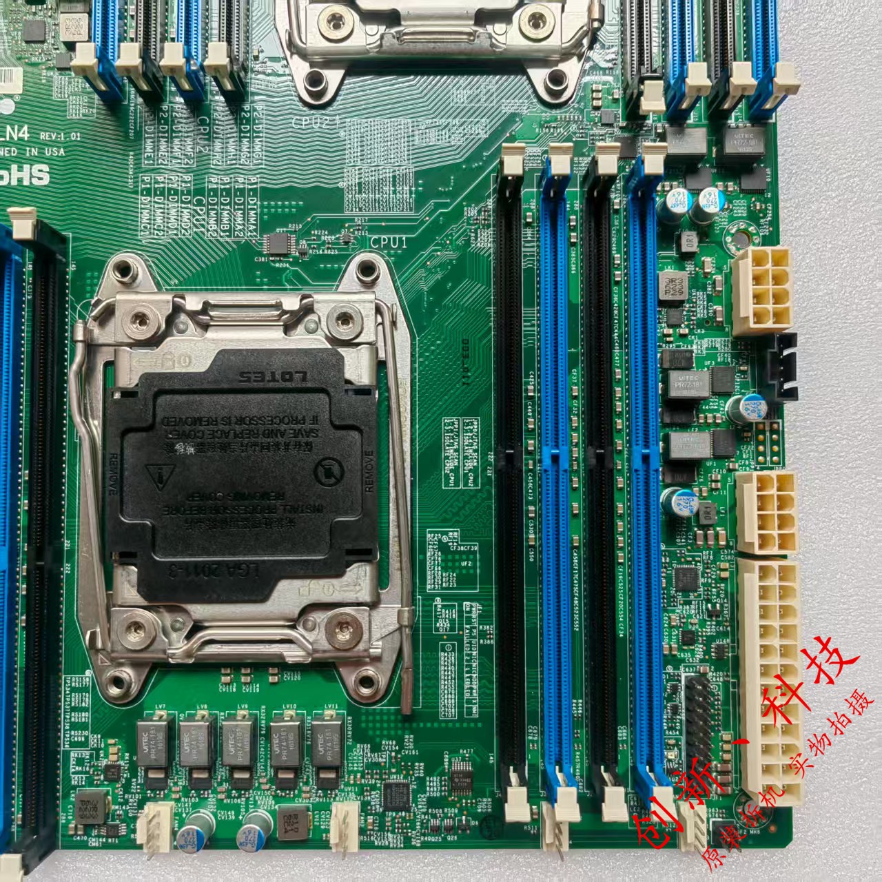 超微 X10DRH-iLN4 服务器主板 X99 双路V3 V4 C612 四口千兆 EATX - 图2