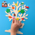 Arbor Day DIY handmade trắng trống cây gỗ mẫu giáo trẻ em sản xuất vật liệu nghệ thuật và gói vật liệu đồ chơi thủ công - Handmade / Creative DIY đồ chơi stem Handmade / Creative DIY