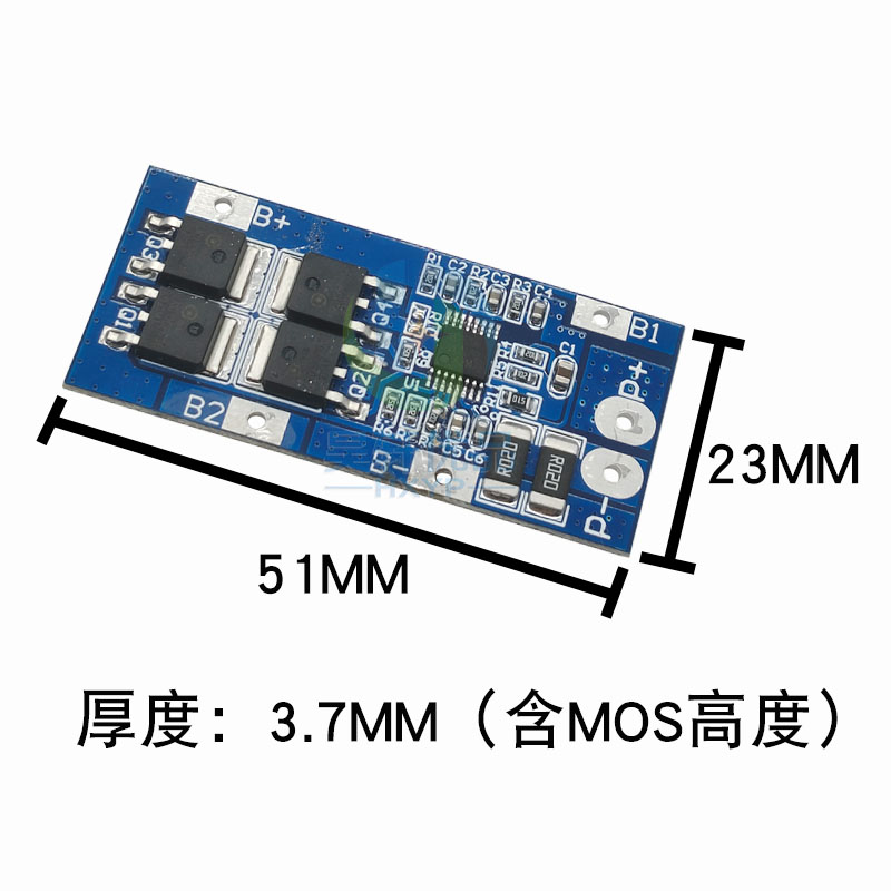 3串11.1V锂电池保护板10A过流 20A限流 18650三元锂电池保护板12V - 图1