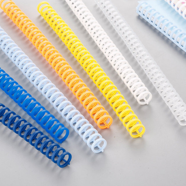 Colored 30-hole plastic loose-leaf ring buckle 14mm large ring