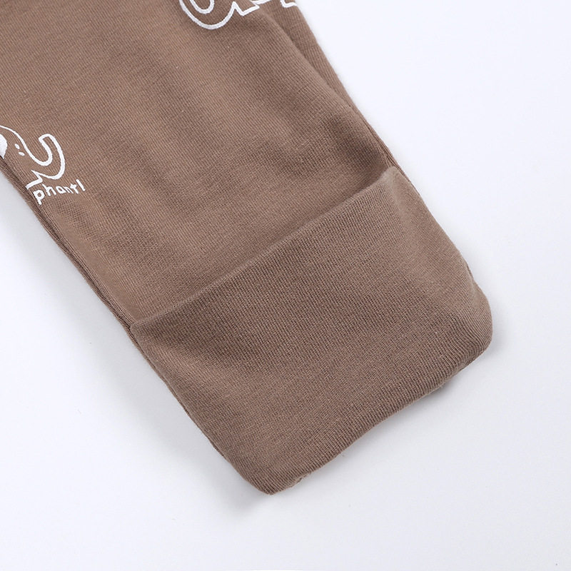 欧美ins风婴儿拉链连体衣包手包脚宝宝空调哈衣新生儿防挠脸睡衣,淘宝优惠券,粉丝福利购,淘宝优惠卷